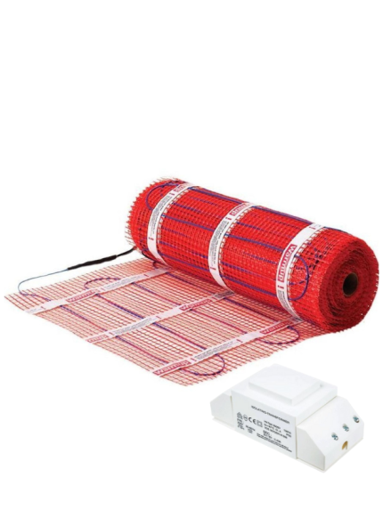 Warmup StickyMat 12V 100W/m² Kit -Trame chauffante et Transformateur TBTS (230/12V)